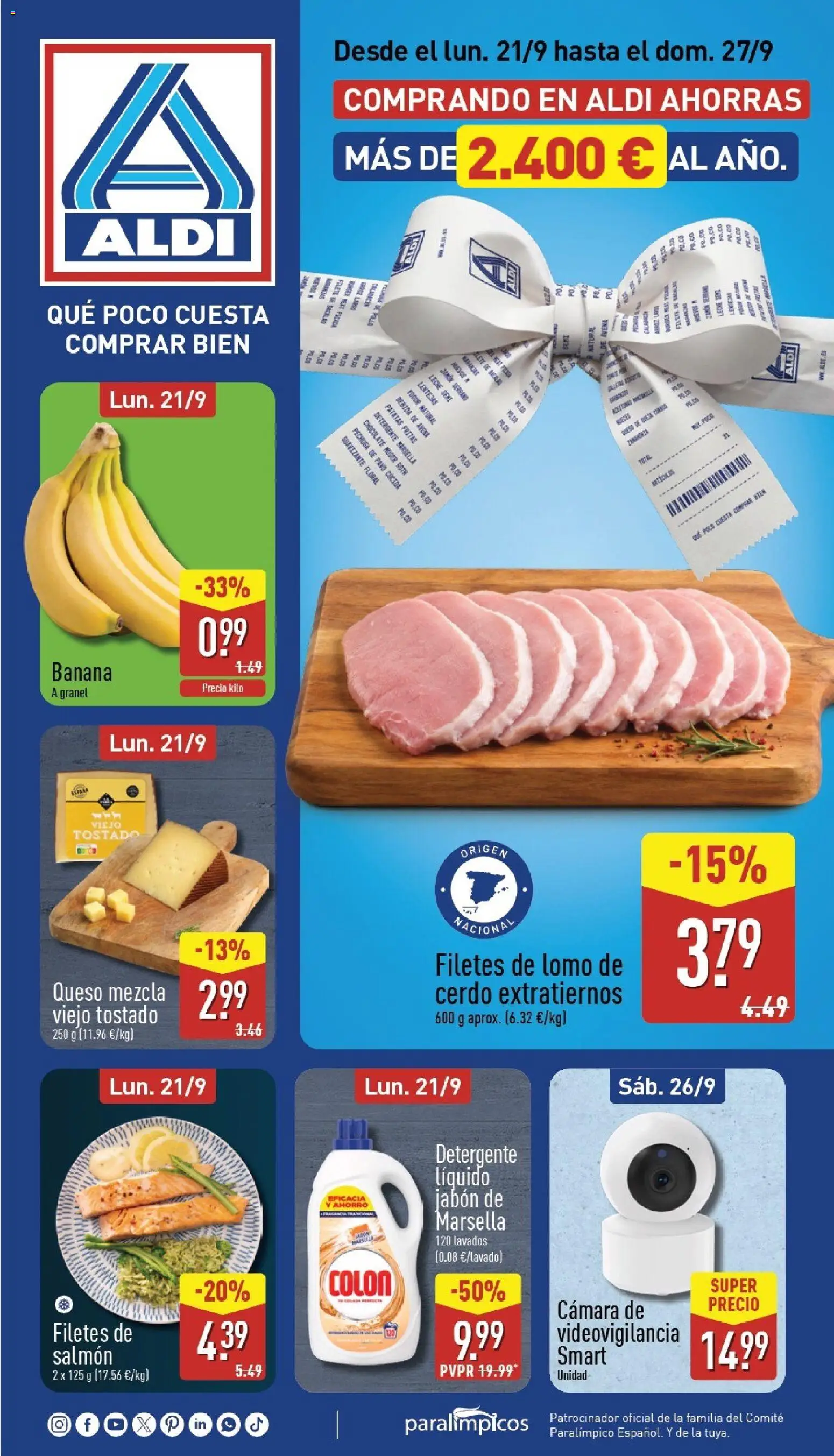 Vista previa del folleto de la tienda Aldi válido desde el 21/09/2026 