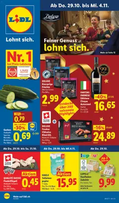 Vorschau des Merkblatts Lidl aktionen vom Shop Lidl gültig von 29.10.2026 bis 04.11.2026