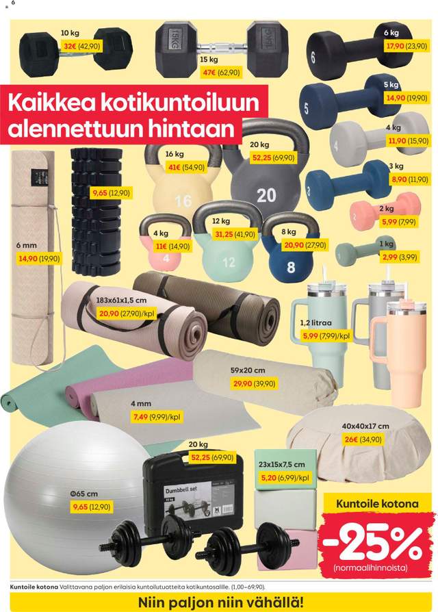 Uusi Rusta tarjouslehti alkaen 28/09