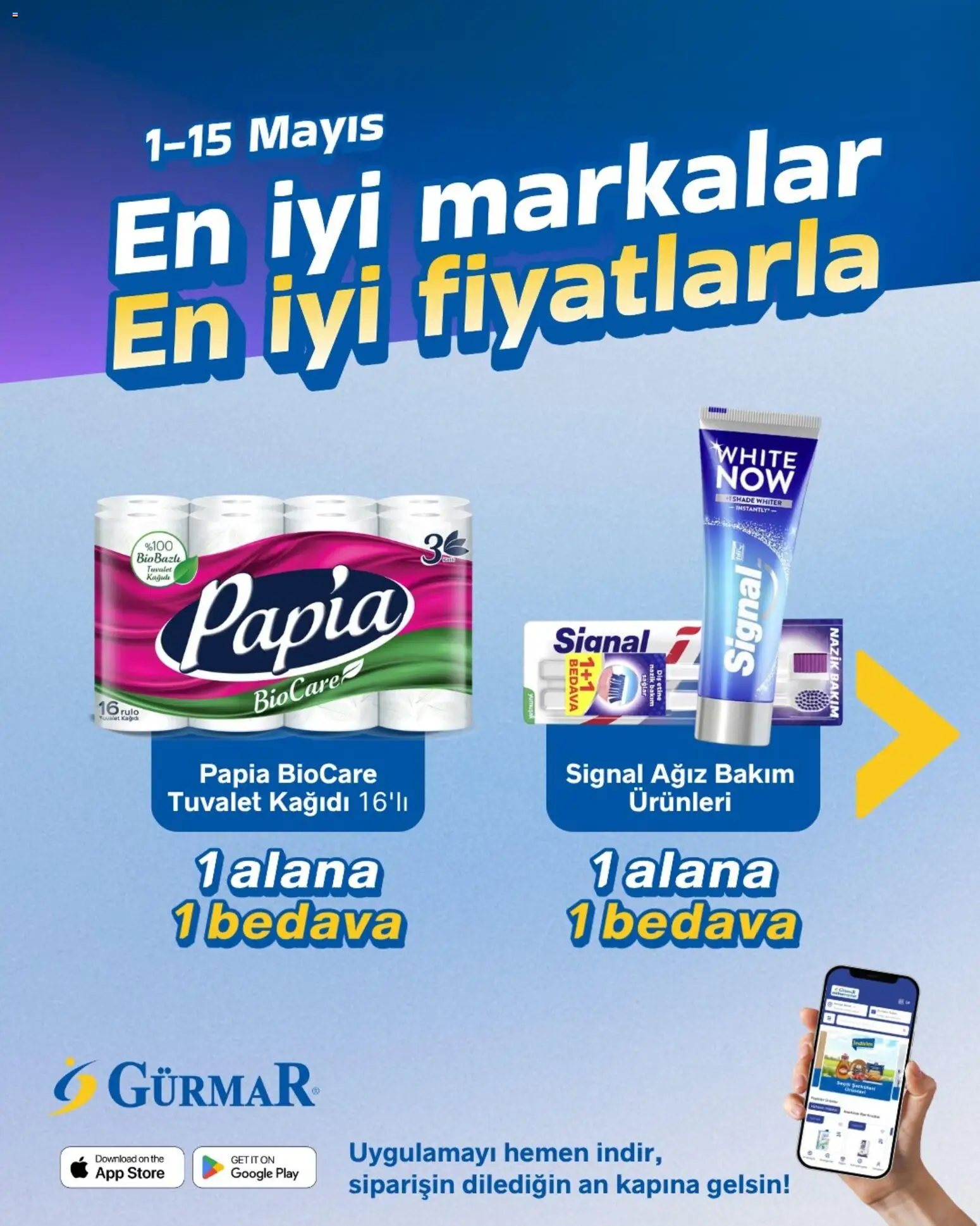 Gürmar Gürmar Katalog 01.05.2026 - Broşürünün önizlemesi