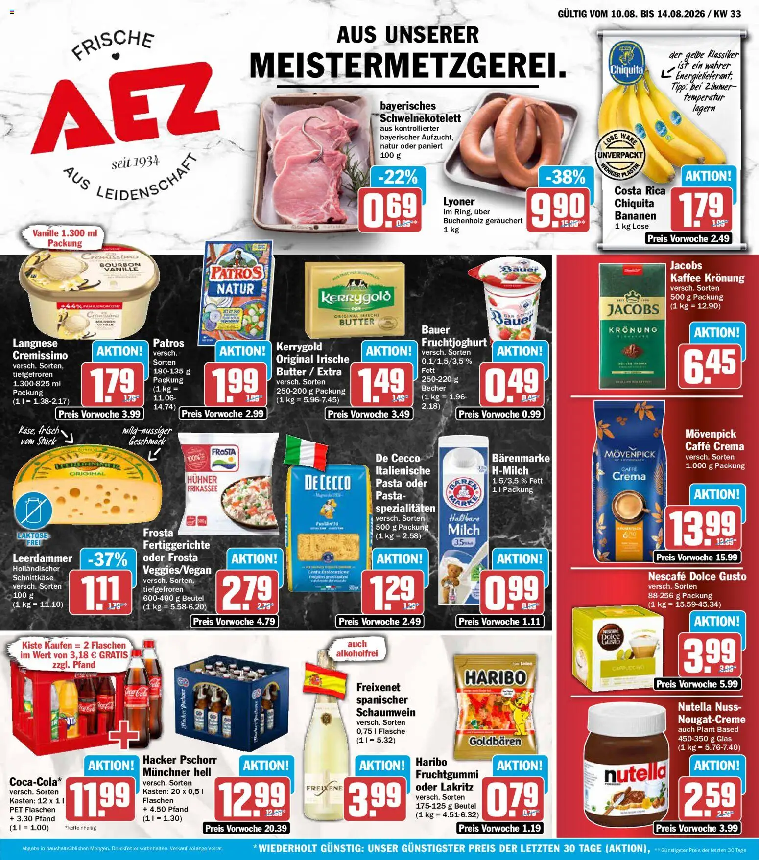 Vorschau von dem Prospekt des Geschäftes AEZ, gültig ab dem 10.08.2026