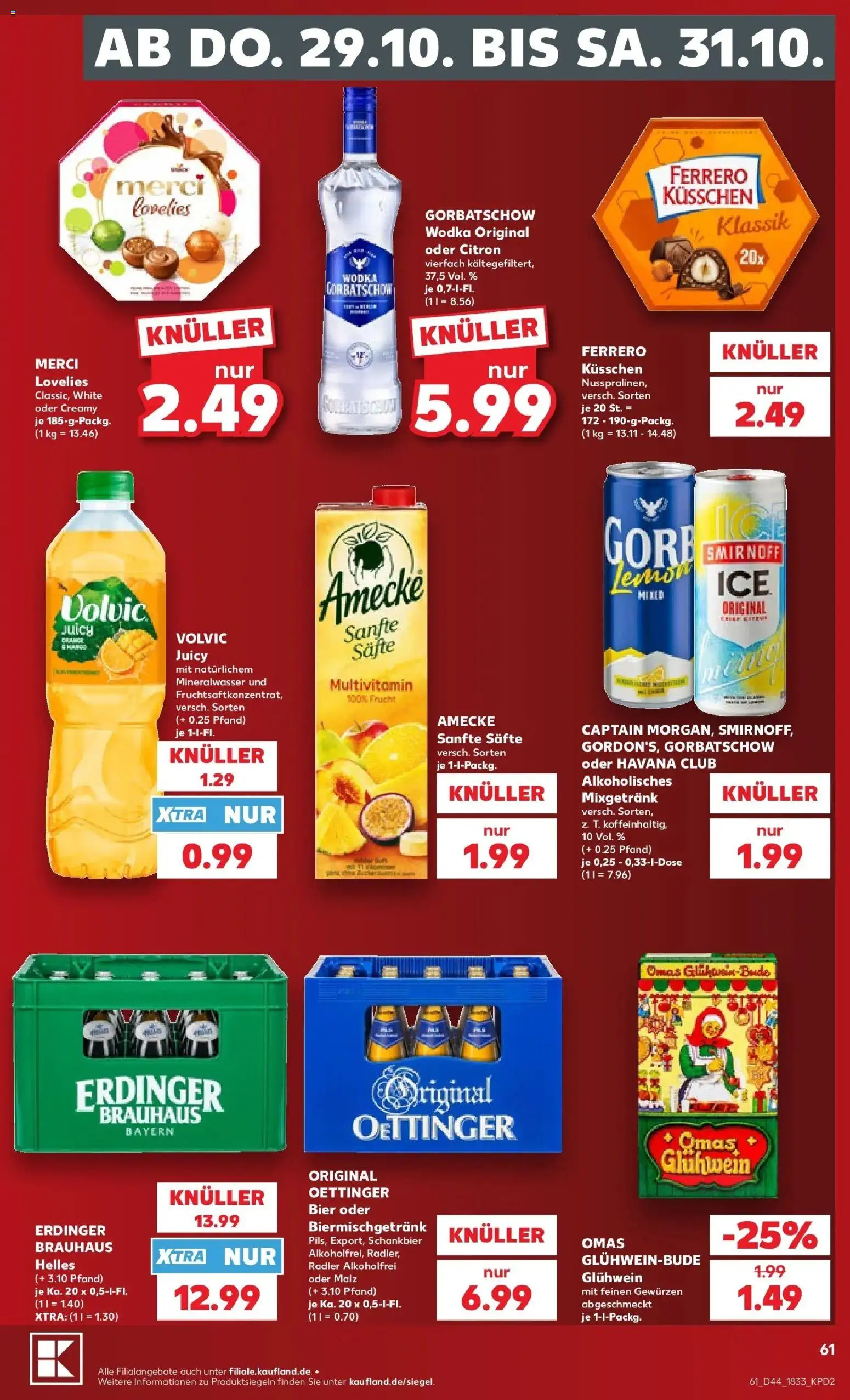 Vorschau von dem Prospekt des Geschäftes Kaufland, gültig ab dem 26.10.2026