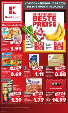 Vorschau von dem Prospekt des Geschäftes Kaufland, gültig ab dem 10.09.2026