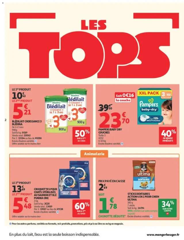 Nouveau catalogue Auchan à partir du 04/08
