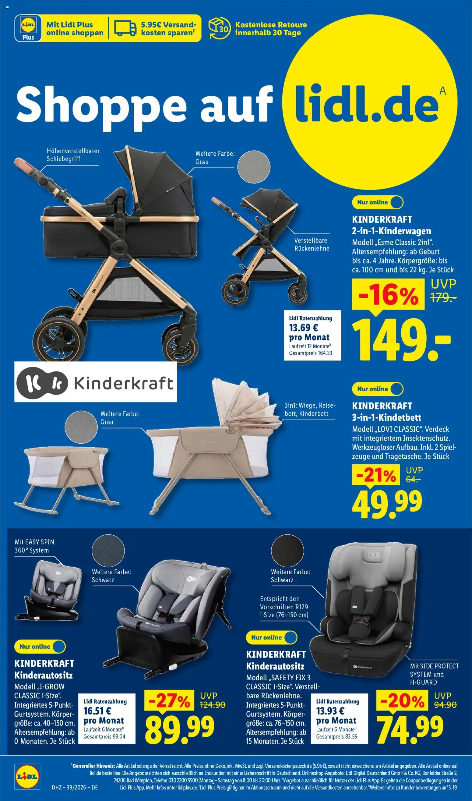 Vorschau von dem Prospekt des Geschäftes Lidl, gültig ab dem 21.09.2026 - Hose, USB