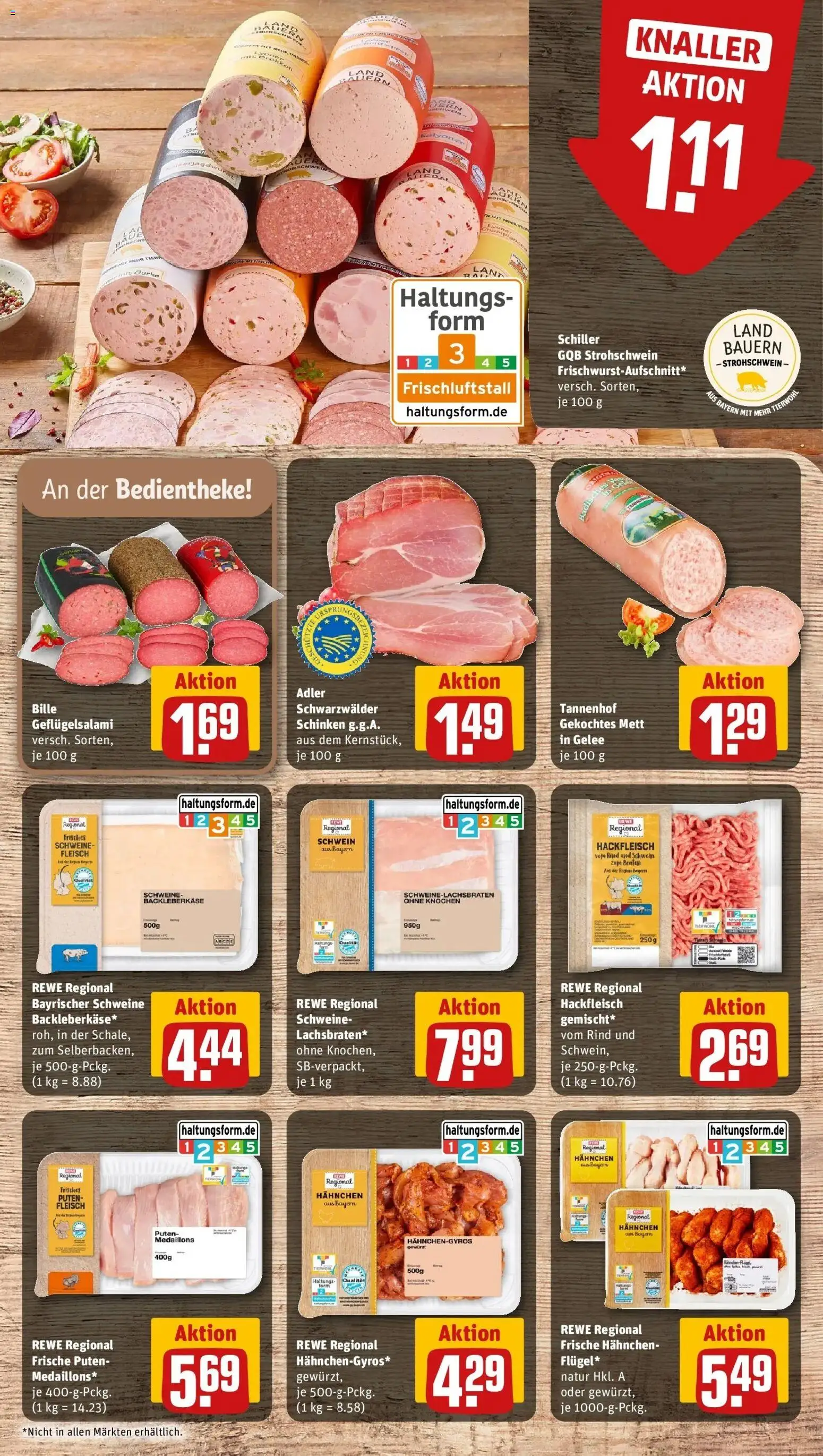 Vorschau von dem Prospekt des Geschäftes Rewe, gültig ab dem 19.10.2026