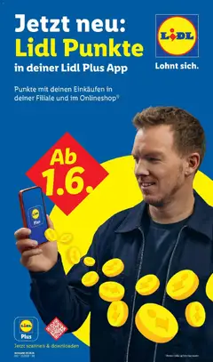 Vorschau von dem Prospekt des Geschäftes Lidl, gültig ab dem 01.06.2026