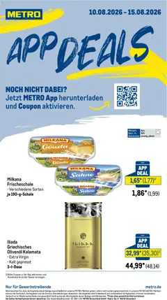 Vorschau von dem Prospekt des Geschäftes Metro, gültig ab dem 10.08.2026