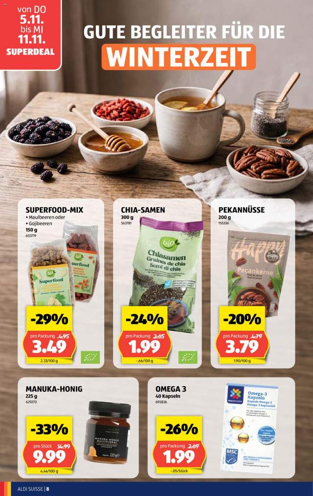 Neue Aldi Aktionen ab 05.11.