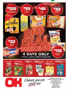Preview of OK Foods flyer valid from 27/08/2026