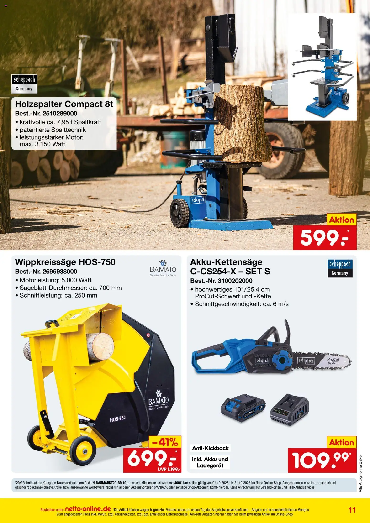 Vorschau von dem Prospekt des Geschäftes Netto Marken-Discount, gültig ab dem 01.10.2026 - Ladegerät