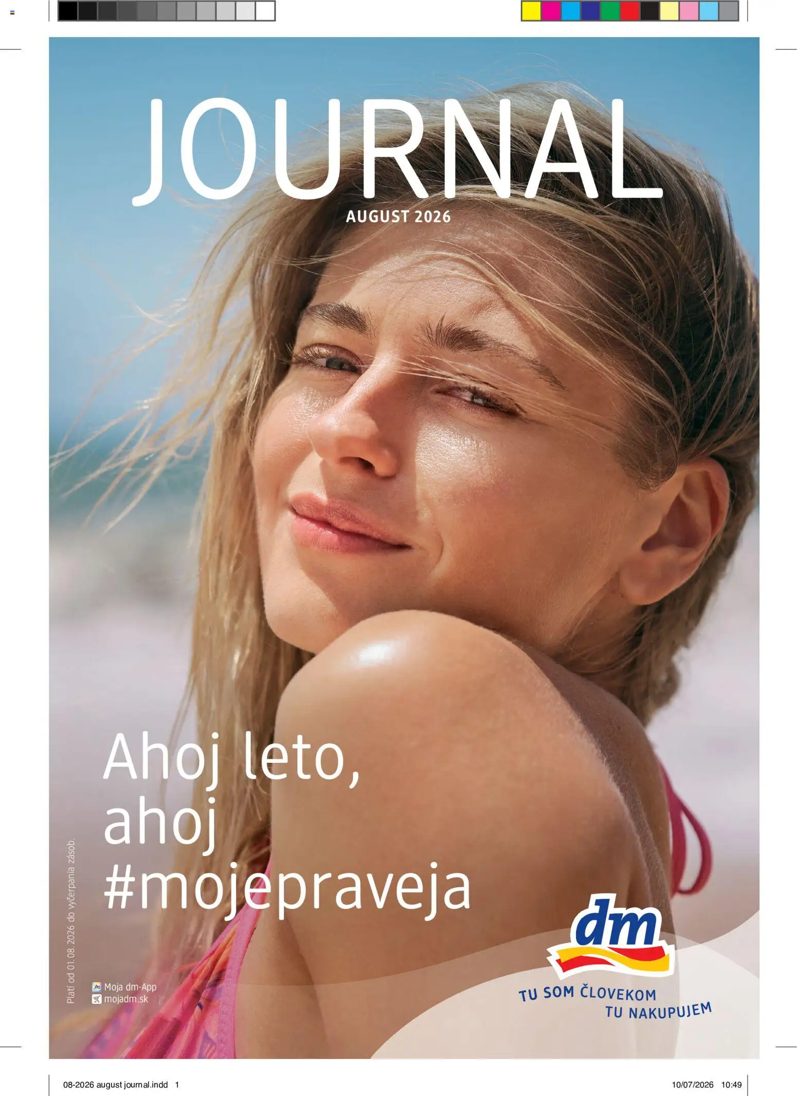 Náhľad dm drogerie letáku platného od 01.08.2026