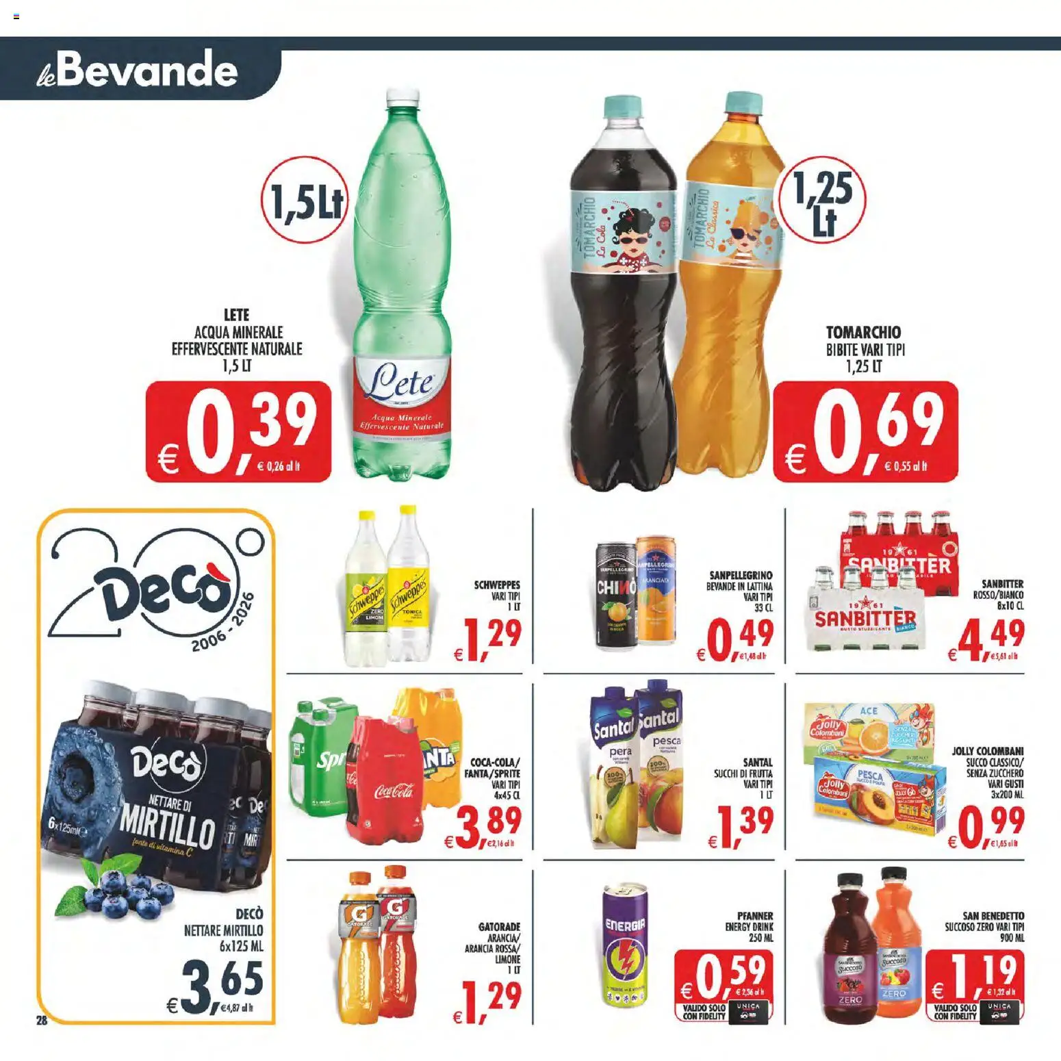 Anteprima dell'opuscolo Decò volantino dal negozio Decò valido da 23/10/2026