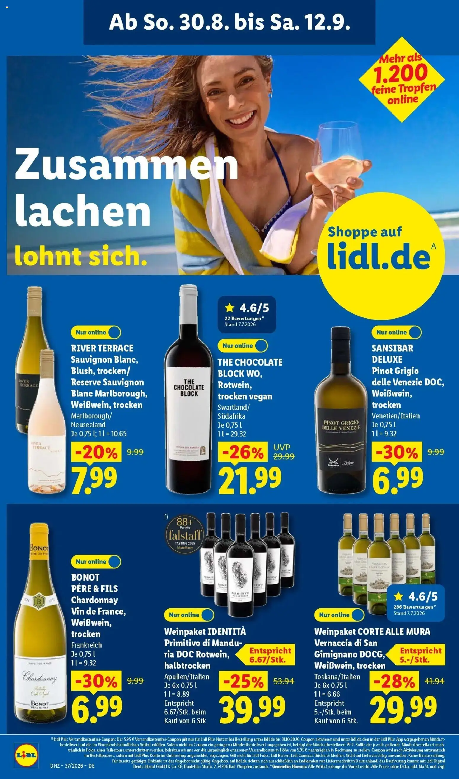 Vorschau von dem Prospekt des Geschäftes Lidl, gültig ab dem 07.09.2026 - Bad