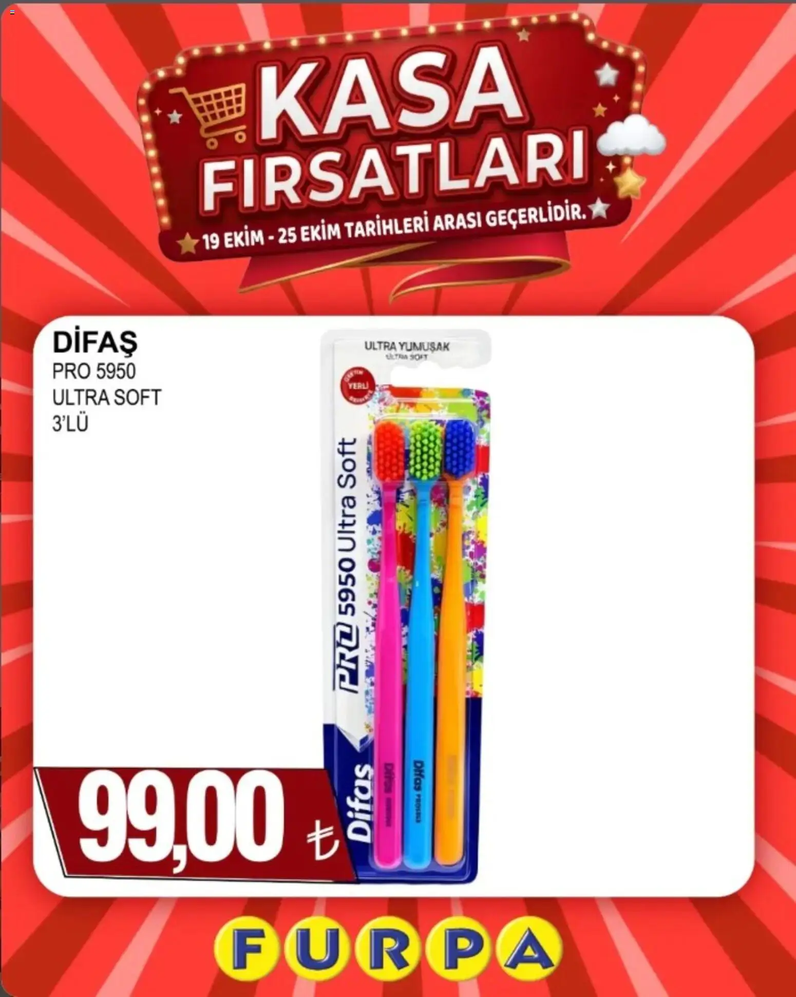 Furpa Furpa - Kasa Fırsatları 19.10.2026 - Broşürünün önizlemesi - Kasa