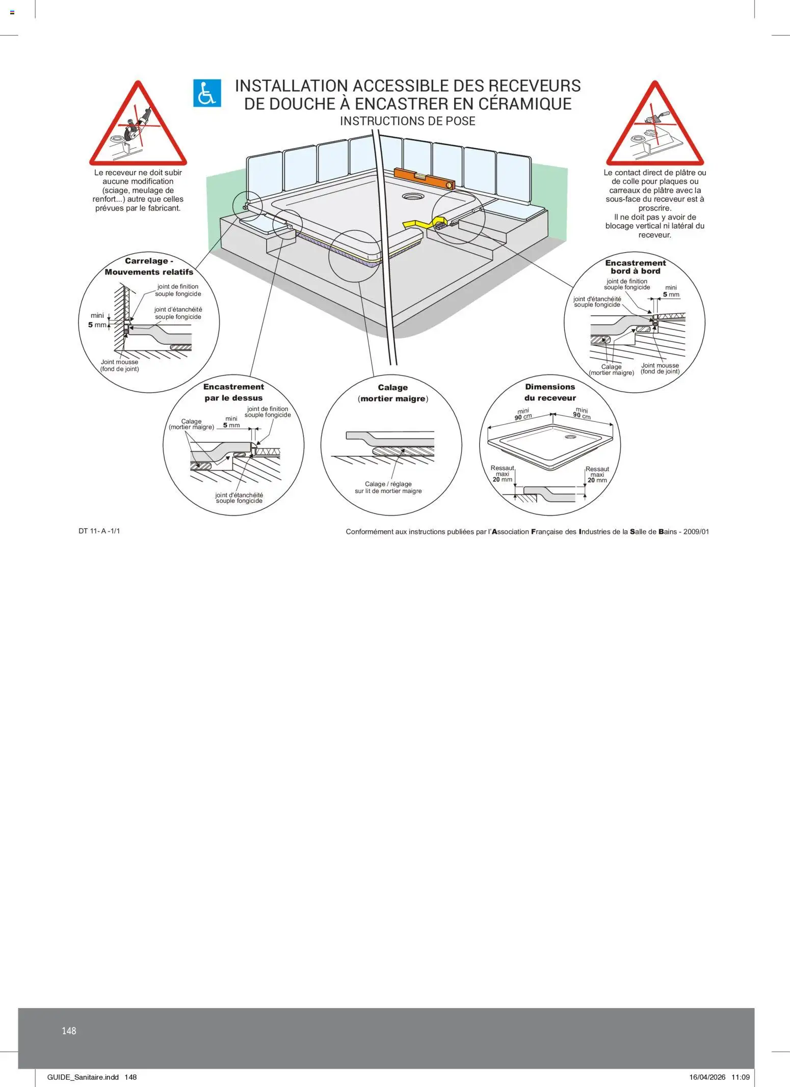 Prévisualisation de Rexel - Brochure Sanitaire du magasin Rexel formulaire valide 20/04/2026 - Lit, Carrelage, Mortier, Douche, Mousse, Colle, Plâtre