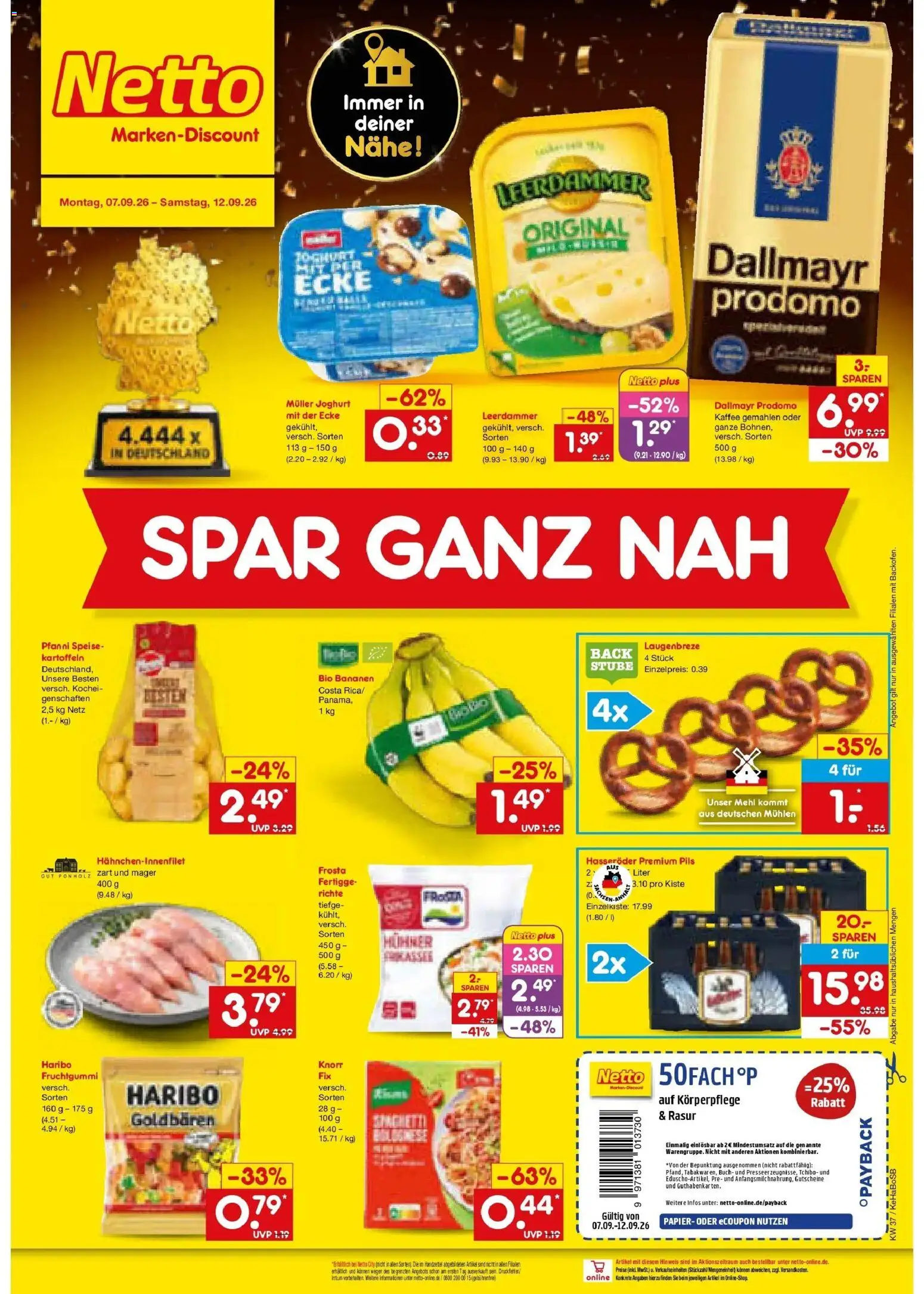 Vorschau von dem Prospekt des Geschäftes Netto Marken-Discount, gültig ab dem 07.09.2026