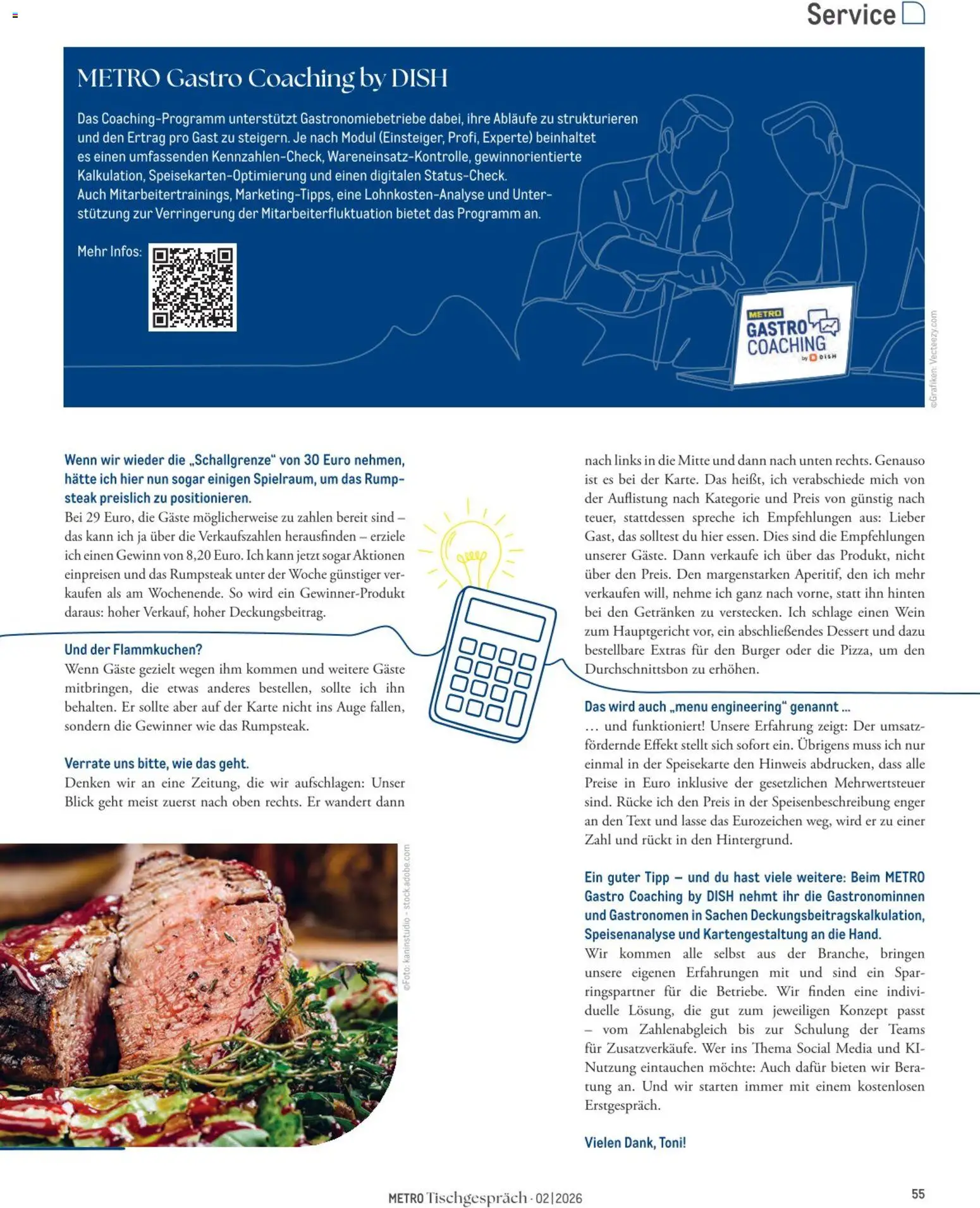 Vorschau von dem Prospekt des Geschäftes Metro, gültig ab dem 01.09.2026 - Burger, Steak, Wein, Rumpsteak