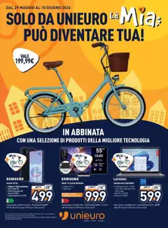 Anteprima dell'opuscolo Unieuro volantino dal negozio Unieuro valido da 29/05/2026