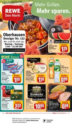 Vorschau von dem Prospekt des Geschäftes Rewe, gültig ab dem 03.08.2026