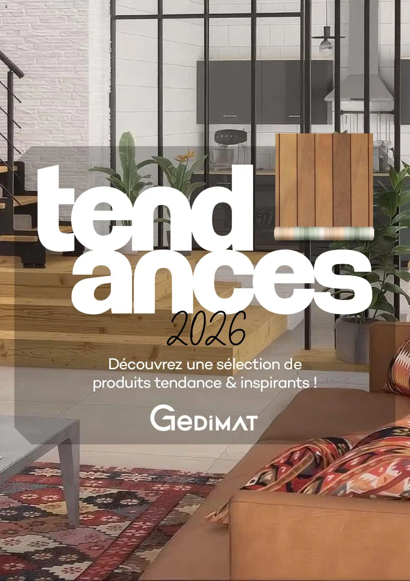 Prévisualisation de Gedimat tendances 2026 du magasin Gedimat formulaire valide 03/07/2026
