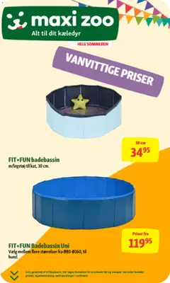 Eksempel på tilbudsavis Maxi Zoo - Se Sommer Avisen fra butik Maxi Zoo gyldig fra 05/06/2026