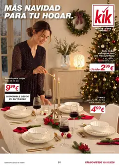 Vista previa del folleto de la tienda KIK válido desde el 19/10/2026 