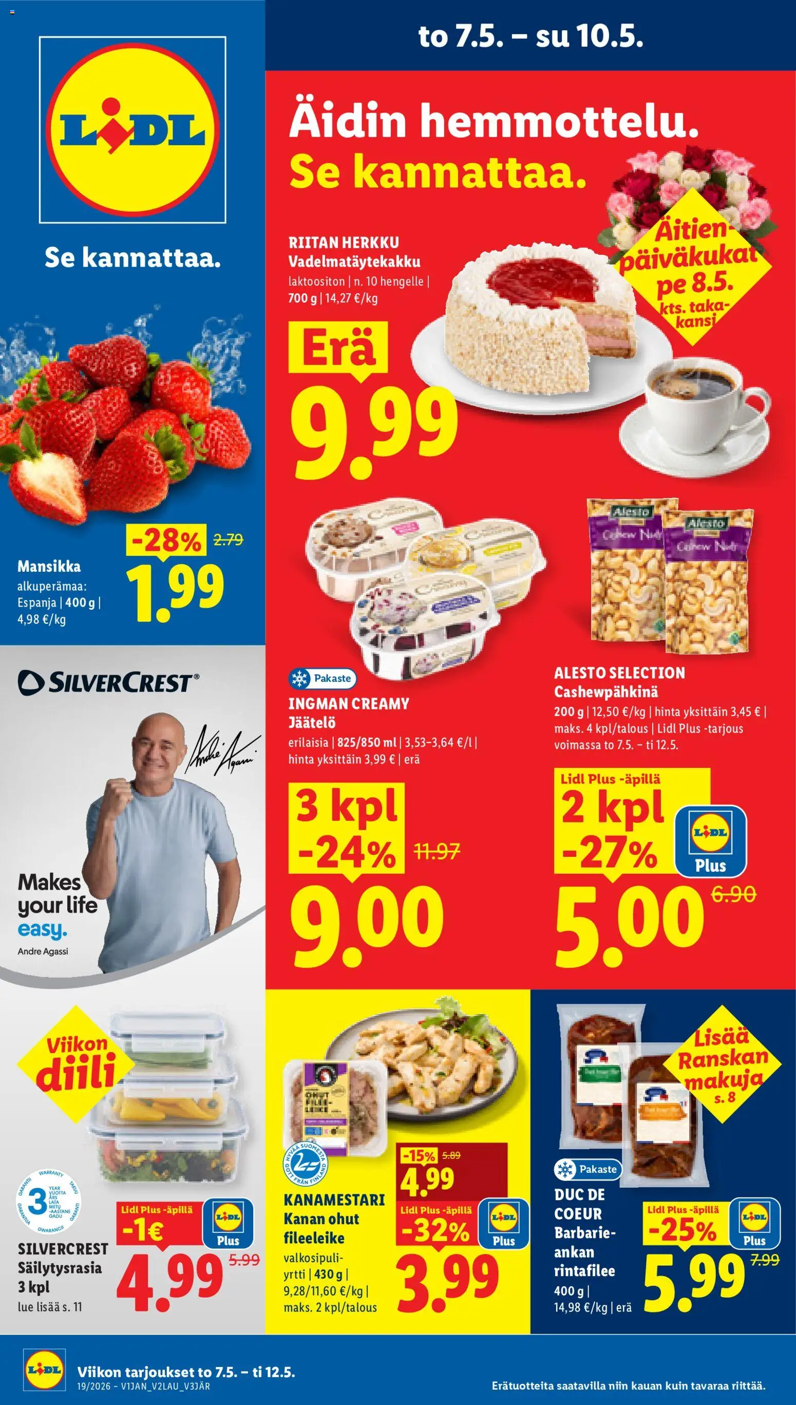 Kaupan Lidl Lidl tarjoukset - Tampere esikatselu, voimassa 07/05/2026