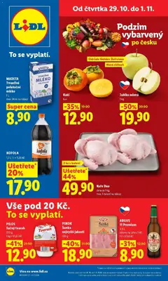 Náhled nabídky: Lidl Lidl aktuální leták platný od 29.10.2026