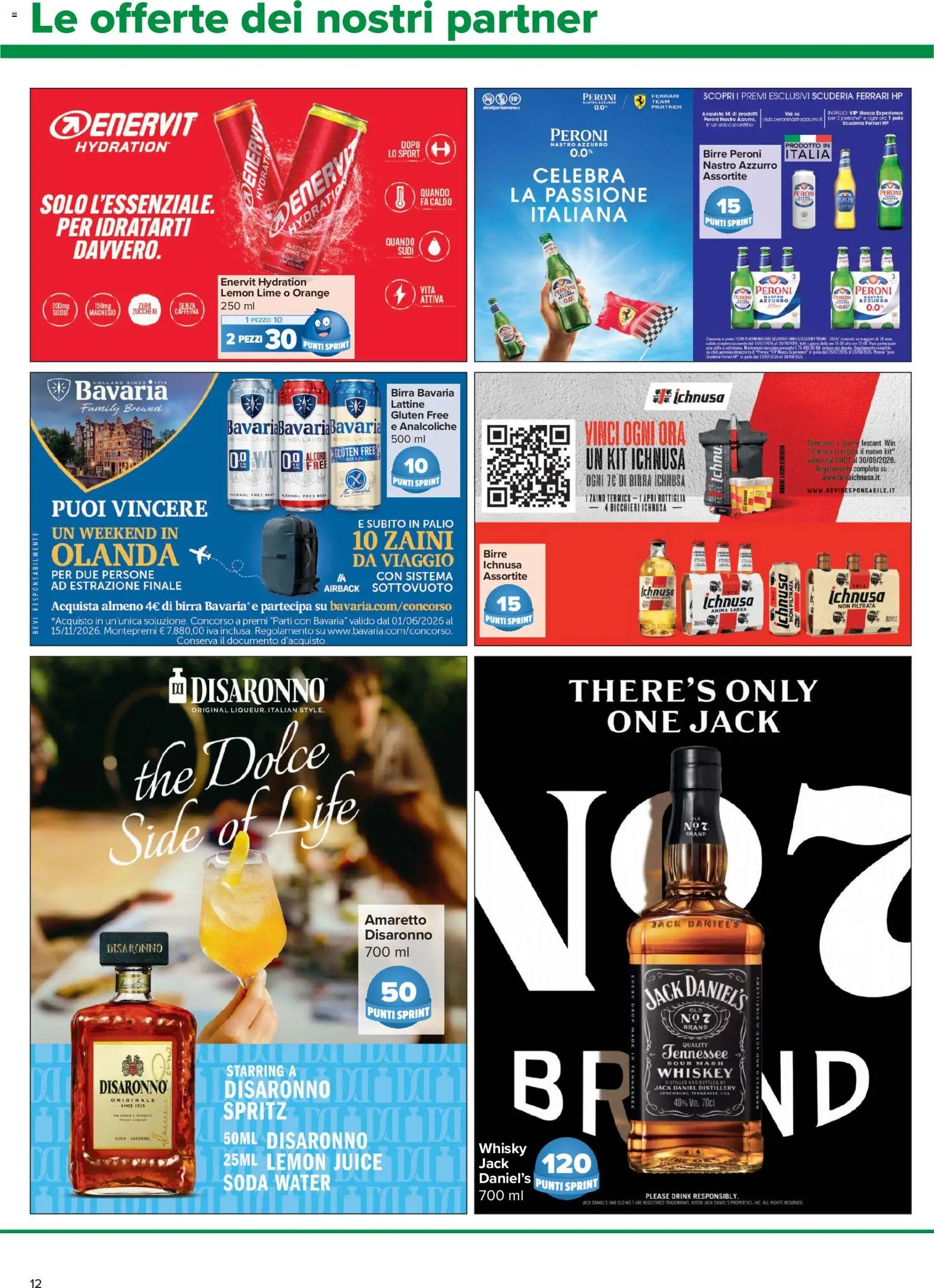 Anteprima dell'opuscolo Carrefour volantino dal negozio Carrefour valido da 27/08/2026 - The, Birra, Lime, Polo, Whisky, Zaino, Amaretto, Jack Daniel’s