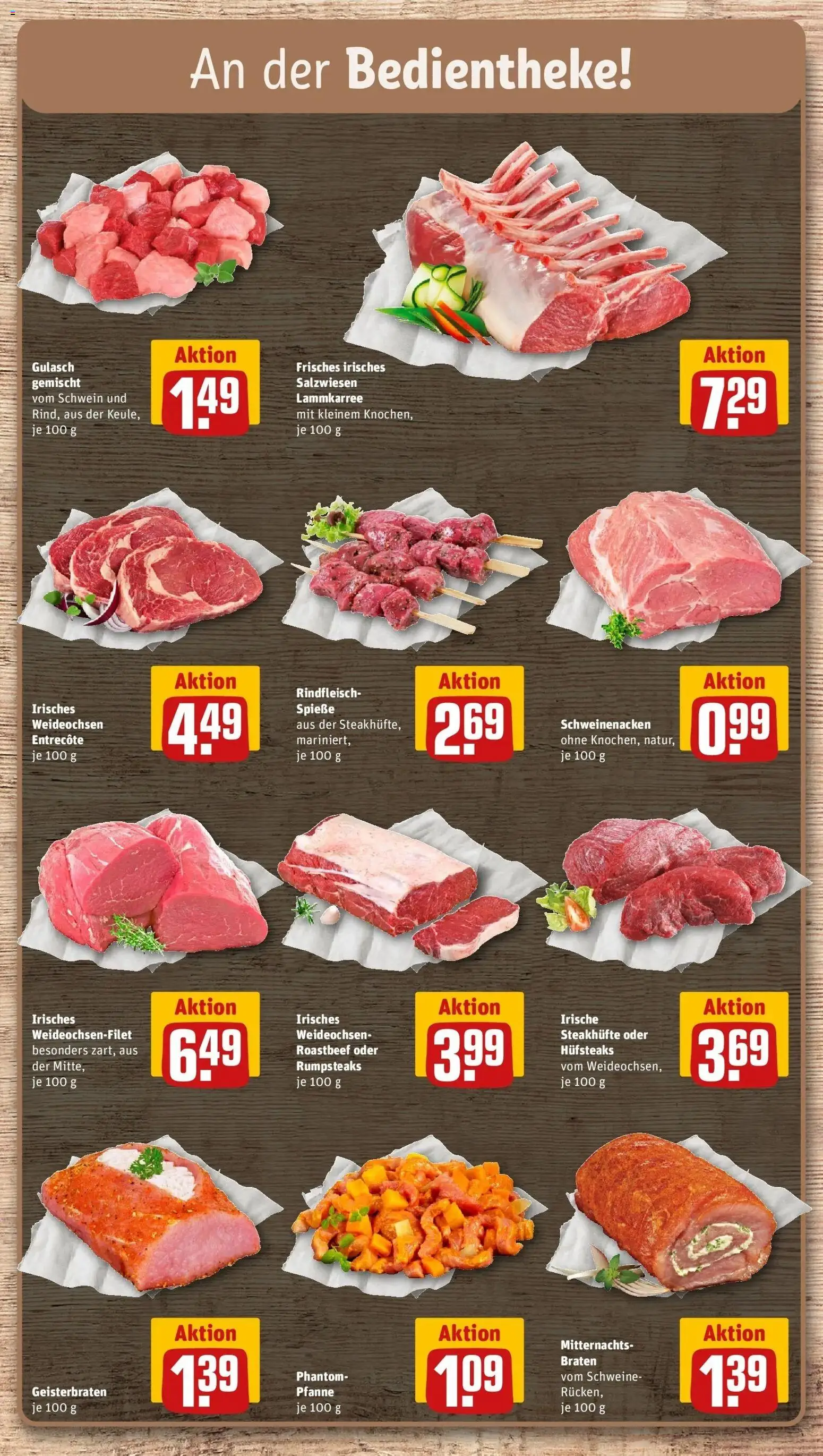 Vorschau von dem Prospekt des Geschäftes Rewe, gültig ab dem 26.10.2026