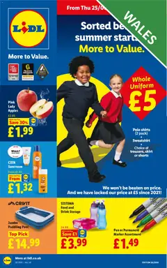 Preview of Lidl Weekly offers Lidl Wales valid from 25/06/2026