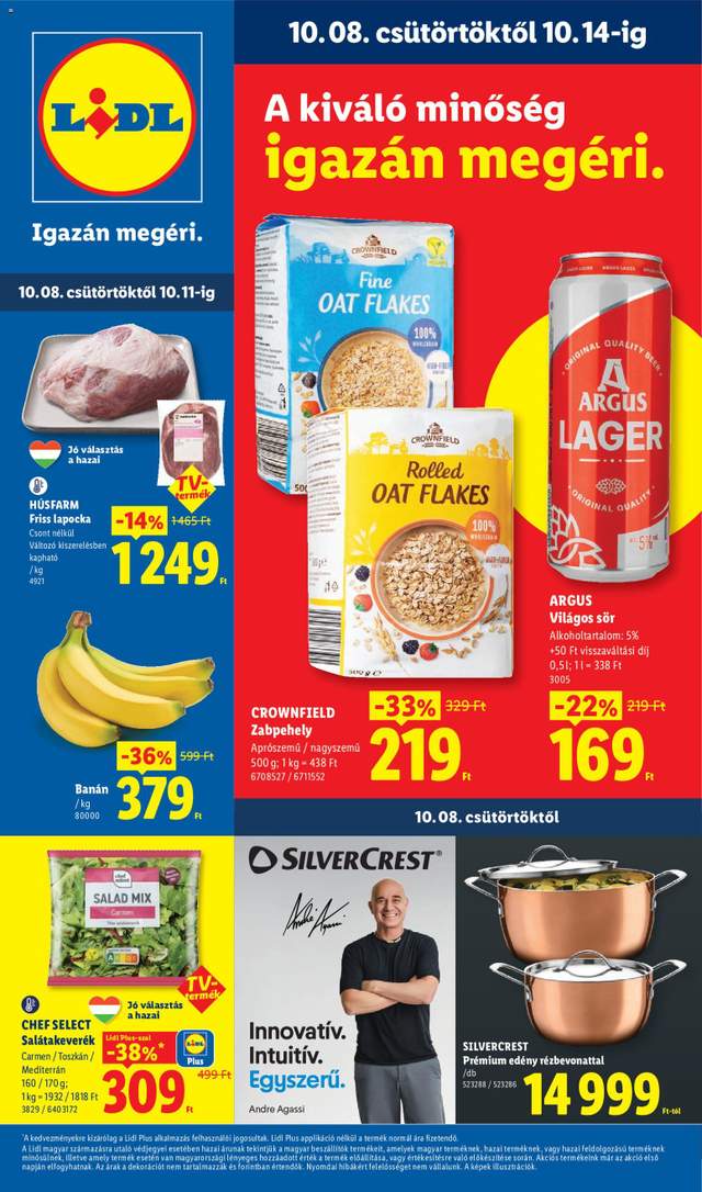 Új Lidl akciós újság 10.08.