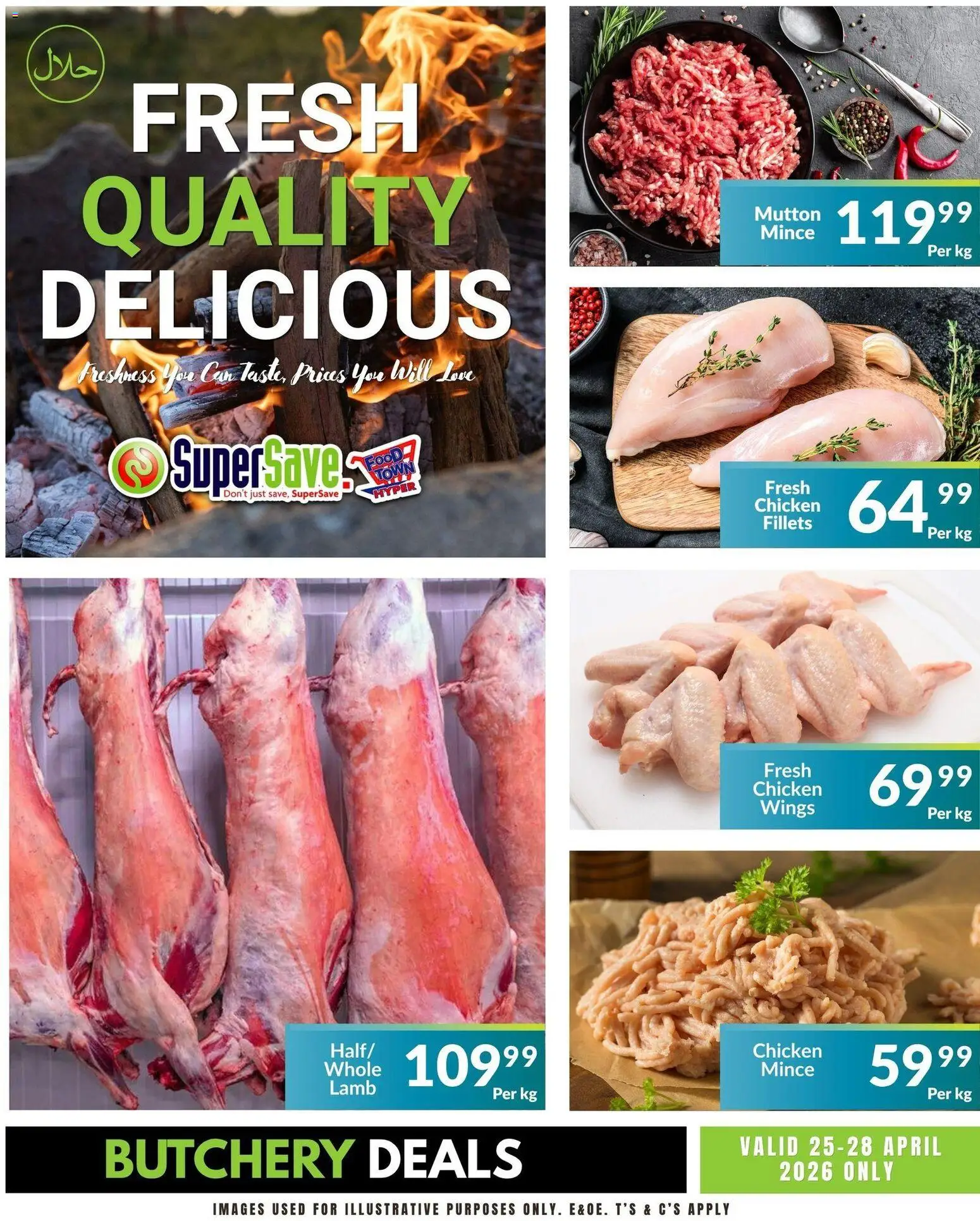 Preview of Super Save flyer valid from 25/04/2026 - Chicken, Chicken wings