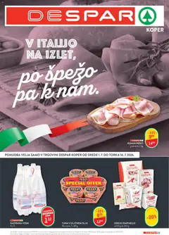 Predogled kataloga iz trgovine Spar veljaven od 01.07.2026