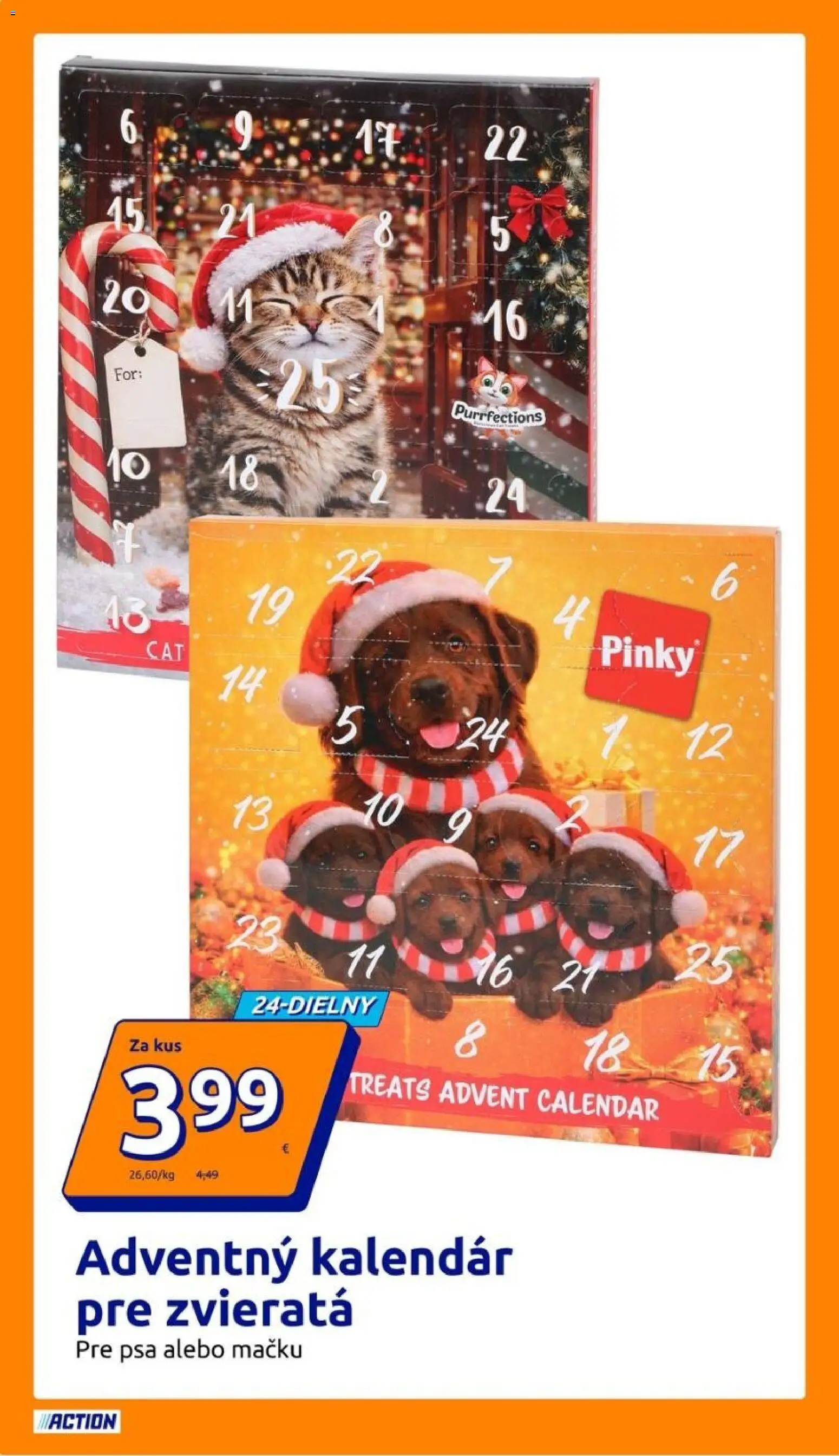 Náhľad Action letáku platného od 28.10.2026 - Adventný kalendár