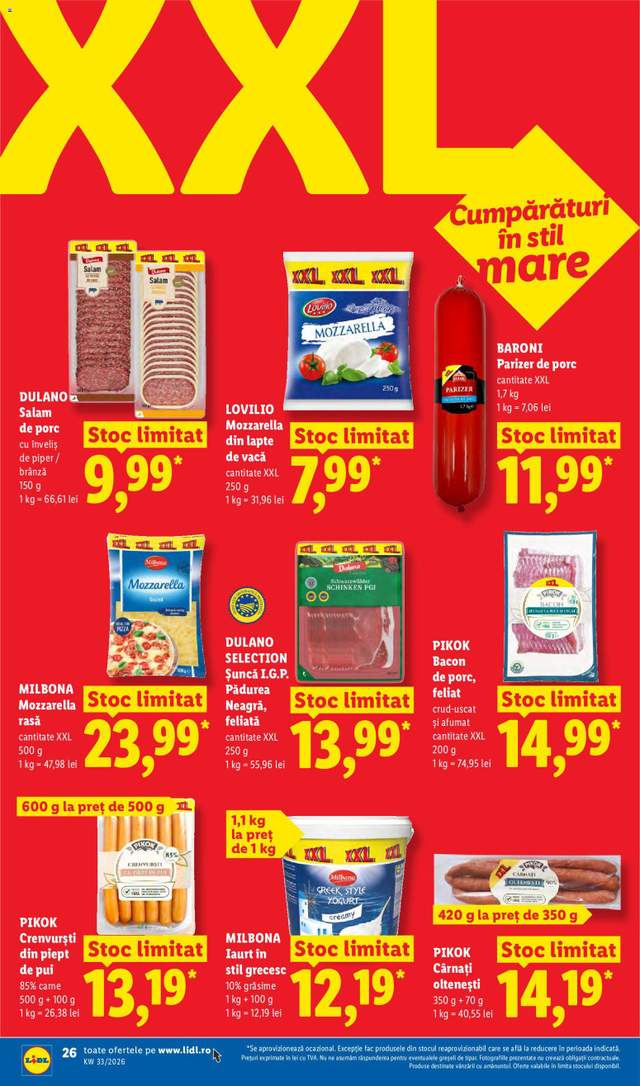 Noul catalog Lidl de la 10.08.