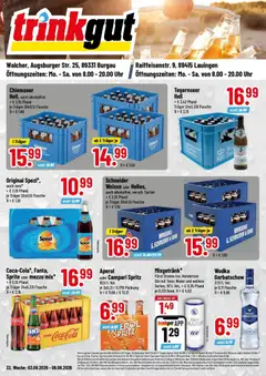 Vorschau von dem Prospekt des Geschäftes Trinkgut, gültig ab dem 03.08.2026