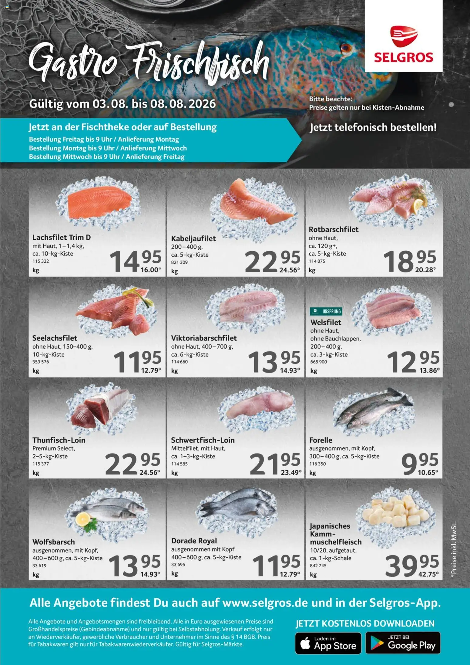 Vorschau von dem Prospekt des Geschäftes Selgros, gültig ab dem 03.08.2026 - Uhr, Dorade