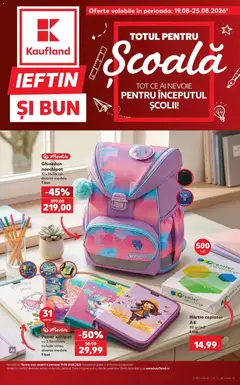 Previzualizarea de cataloage: Kaufland Kaufland Constanța valabil de la 19.08.2026