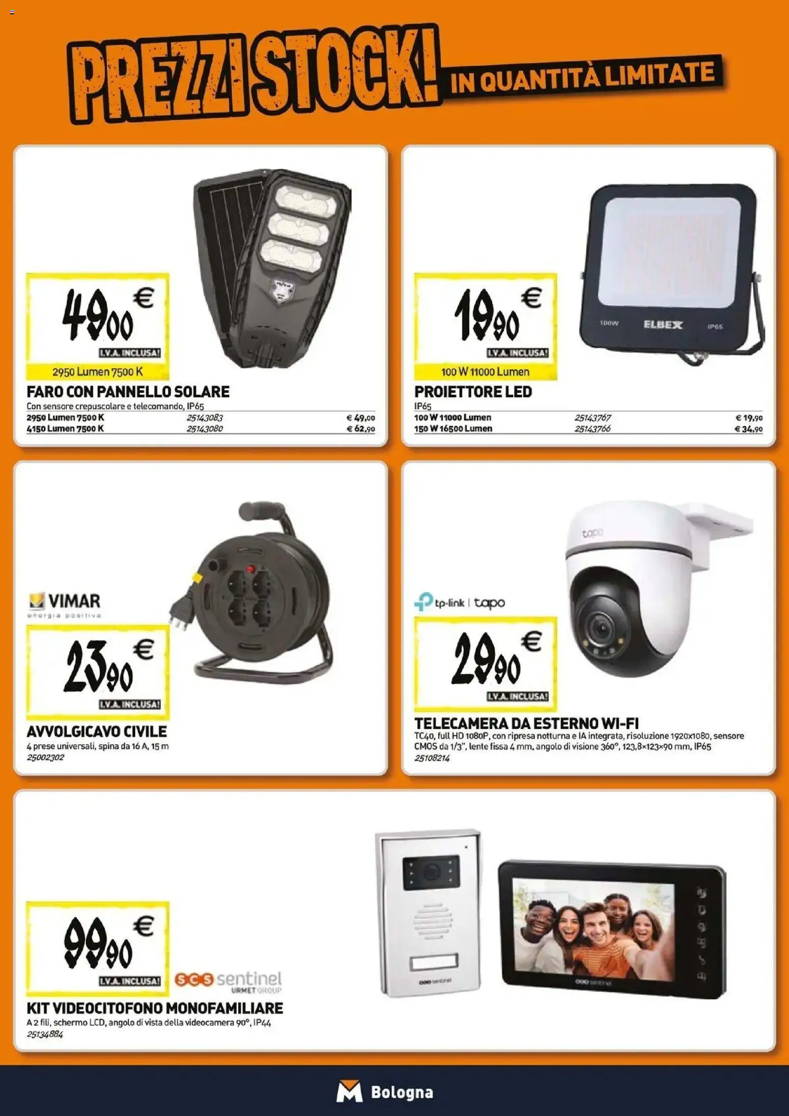 Anteprima dell'opuscolo TECNOMAT catalogo Bologna dal negozio TECNOMAT valido da 29/10/2026