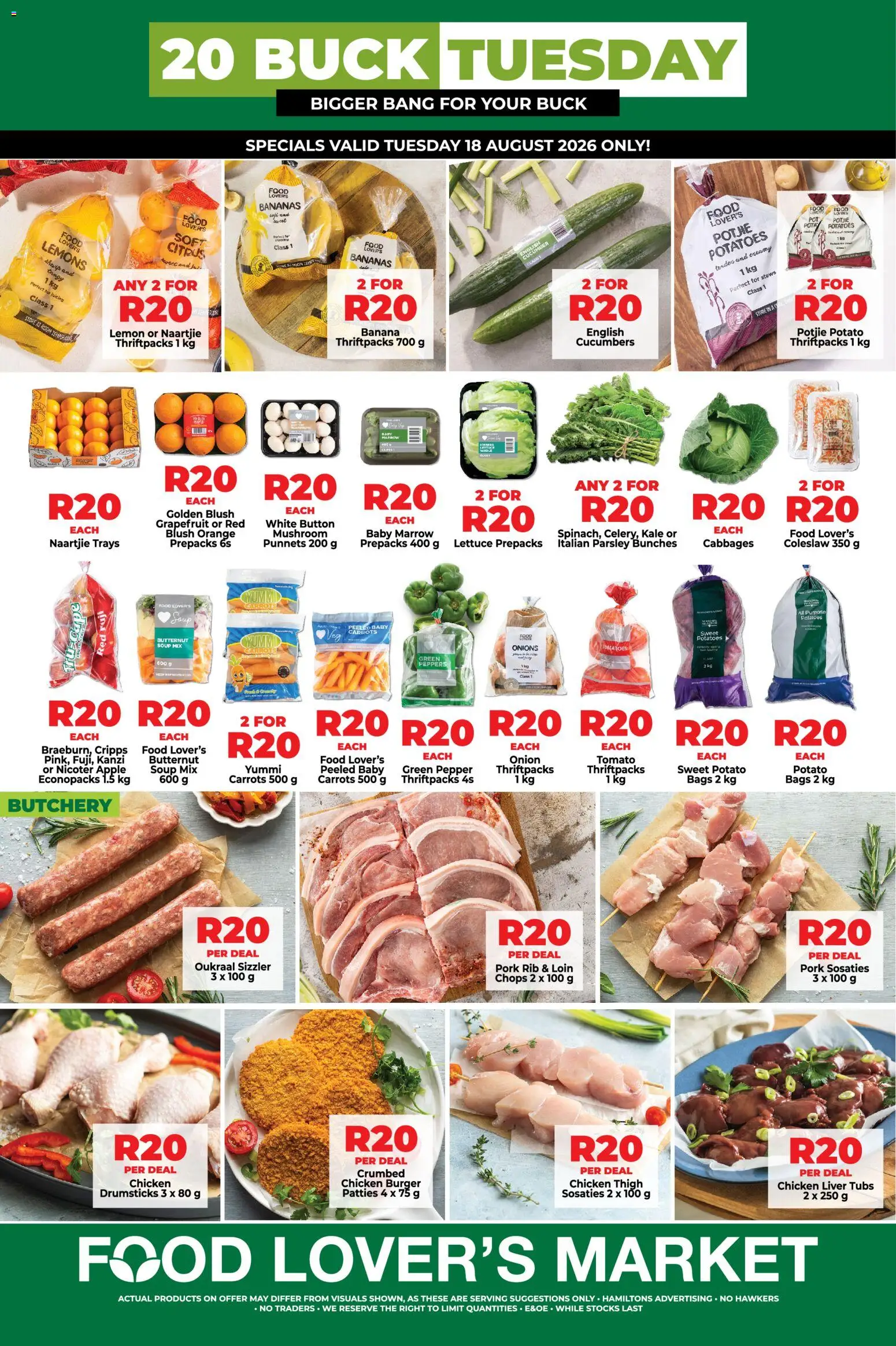 Preview of Food Lover's Market flyer valid from 18/08/2026