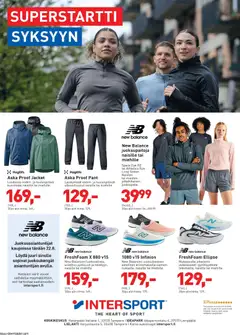 Kaupan Intersport Intersport Aamulehti esikatselu, voimassa 24/08/2026
