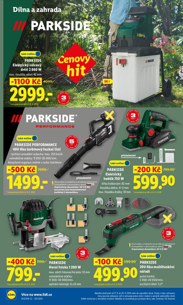 Nový Lidl leták od 17.09.