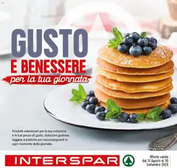 Anteprima dell'opuscolo Interspar volantino Gusto e Benessere dal negozio Interspar valido da 31/08/2026