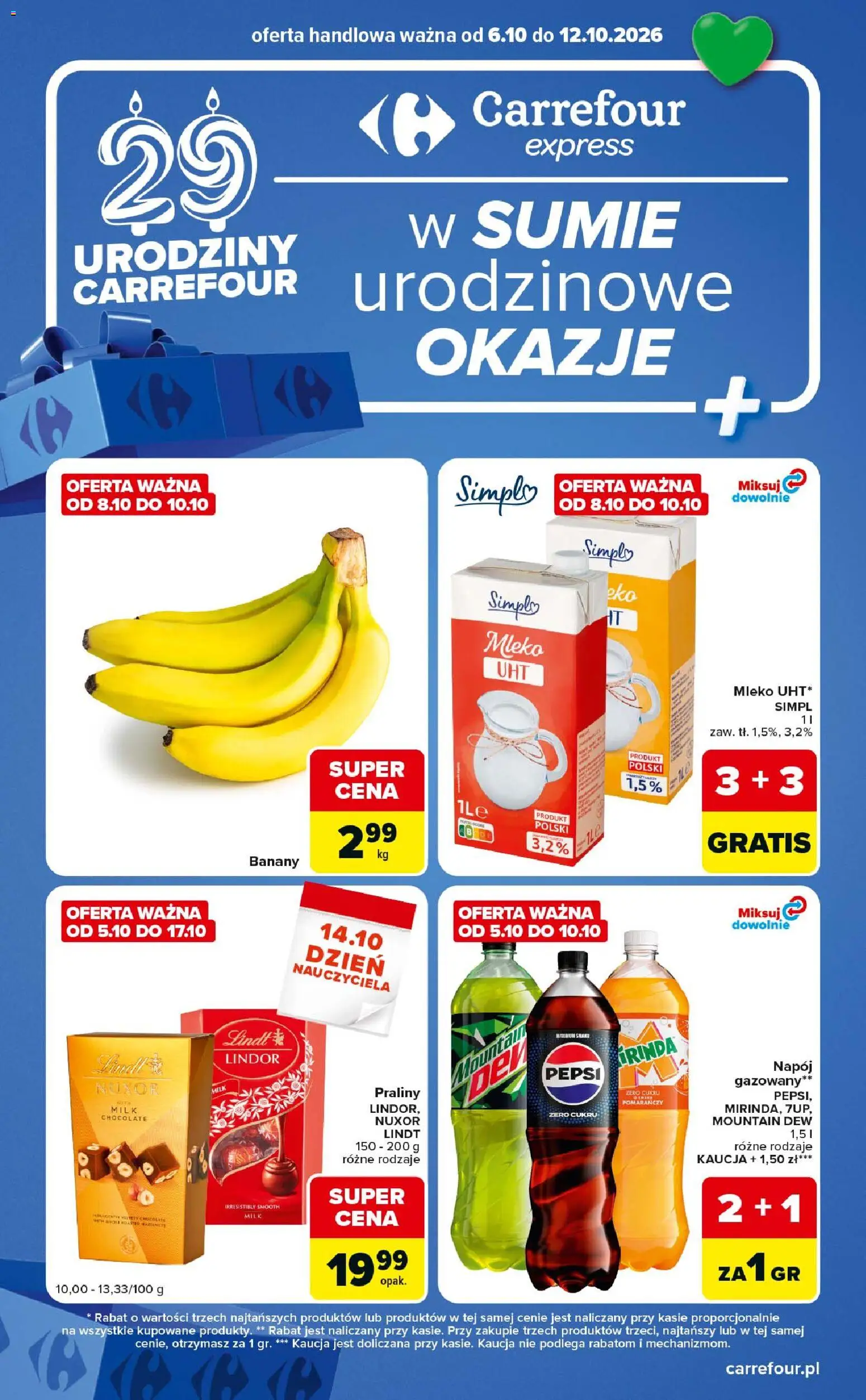 Pogląd gazetki "Carrefour gazetka - Express" ze sklepu Carrefour ważnej od 06.10.2026