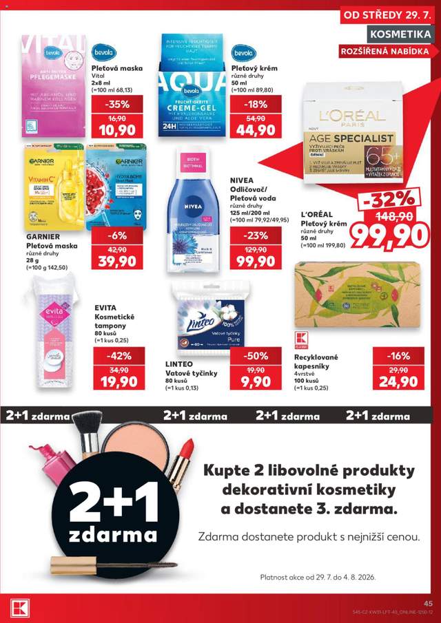 Nový Kaufland leták od 29.07.