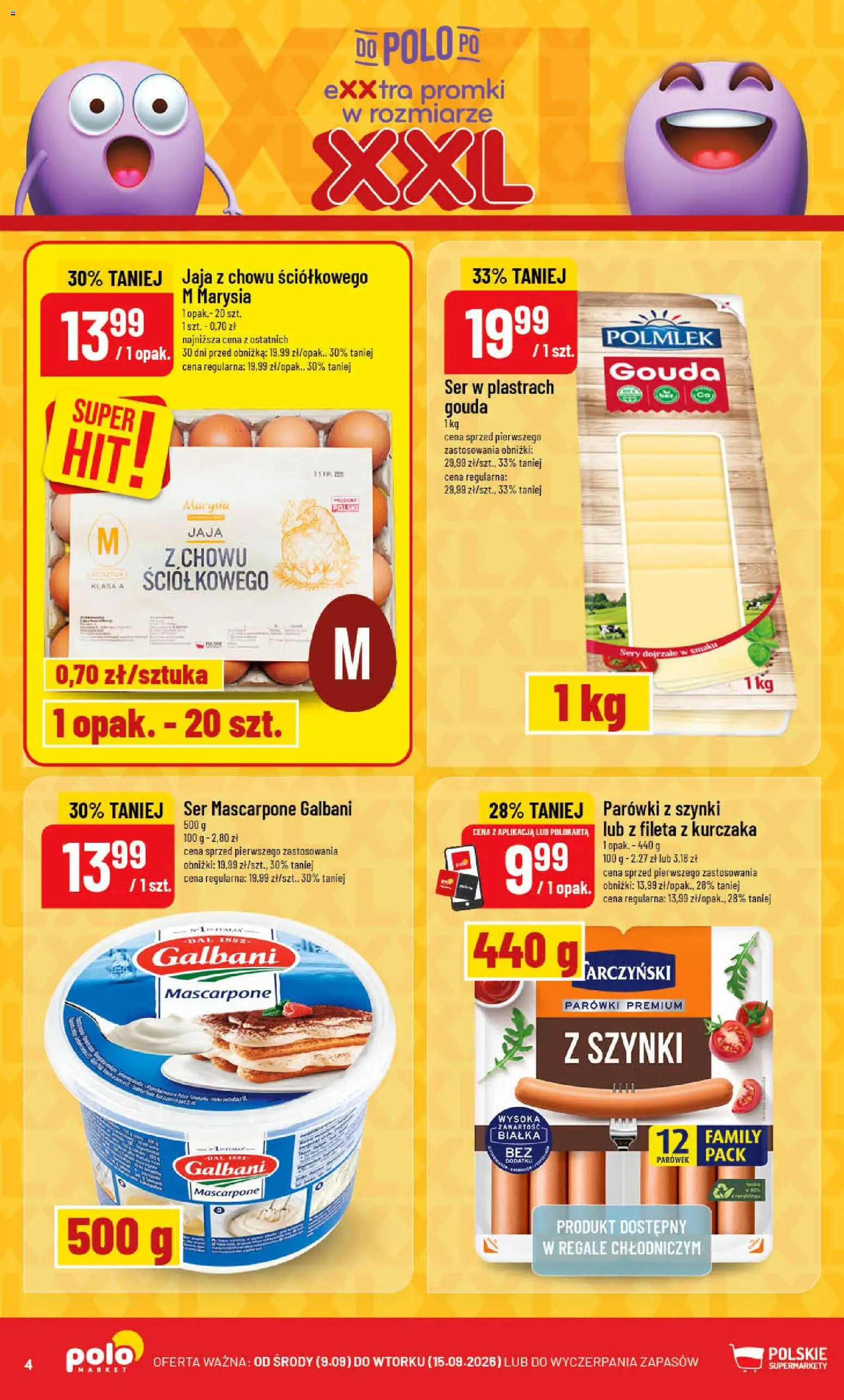 Pogląd gazetki "POLOmarket gazetka" ze sklepu POLOmarket ważnej od 09.09.2026