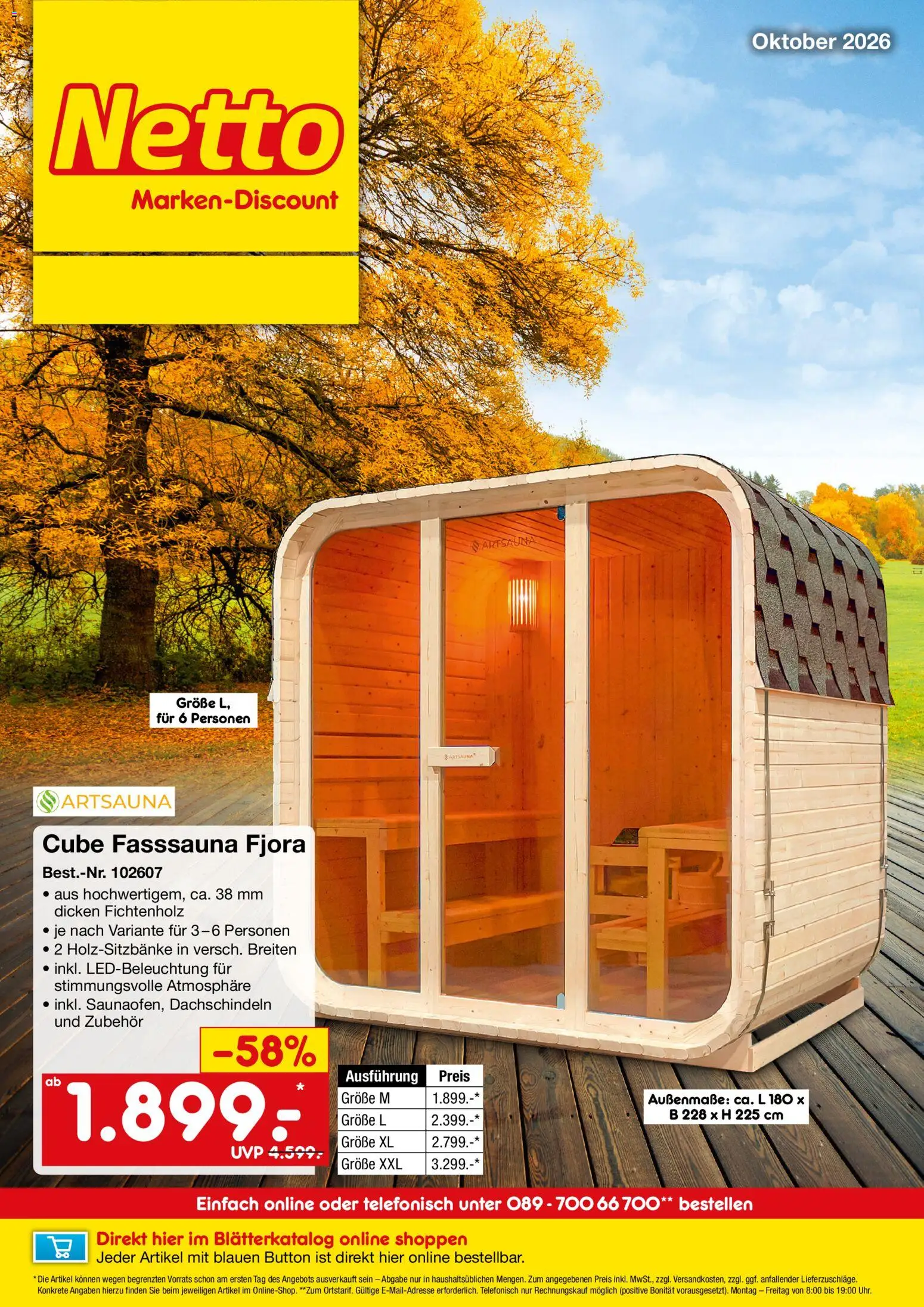 Vorschau von dem Prospekt des Geschäftes Netto Marken-Discount, gültig ab dem 01.10.2026
