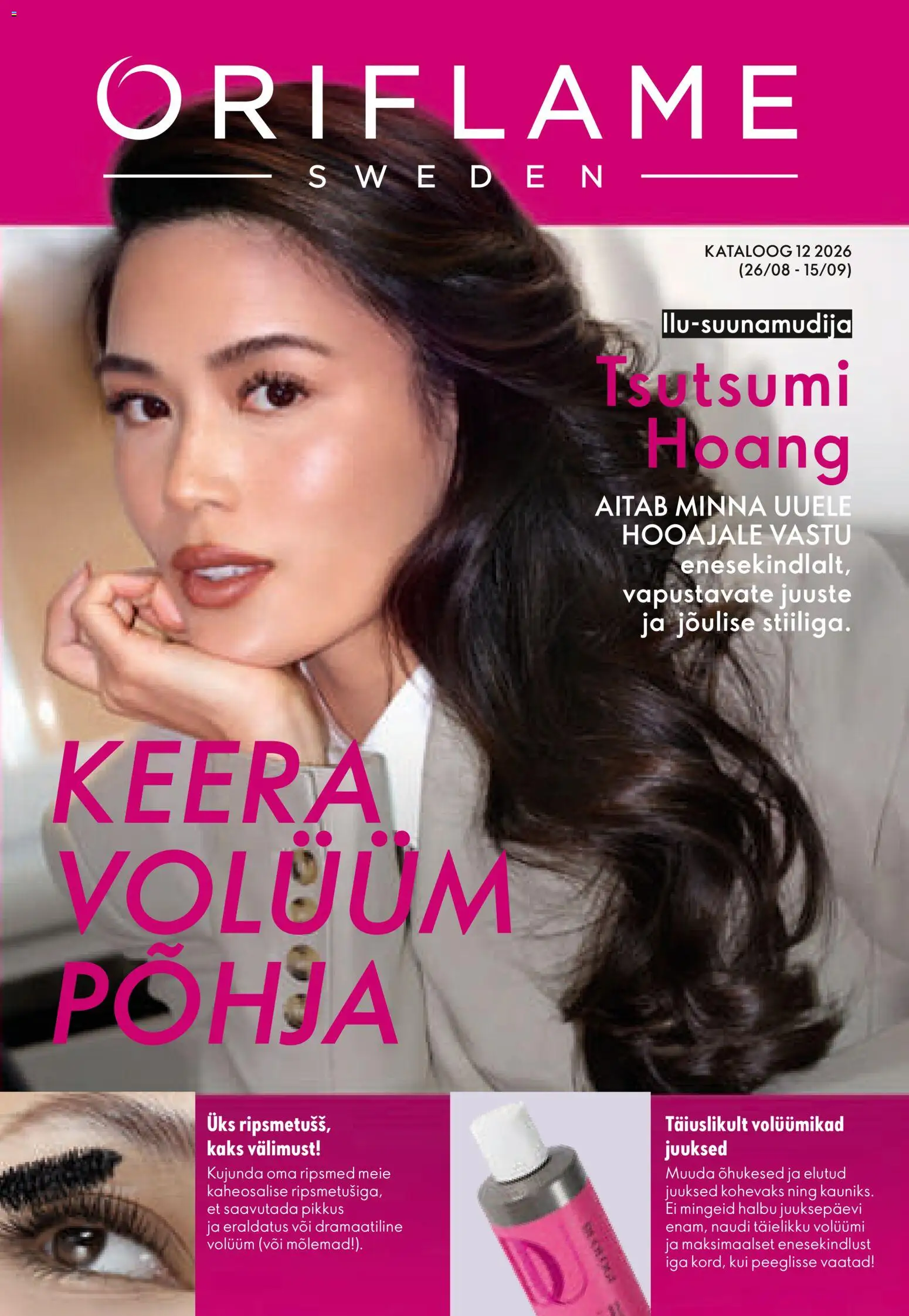 Oriflame kliendilehe eelvaade alates 26.08.2026